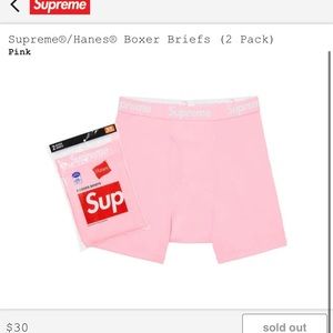 NEW Supreme Men’s underwear